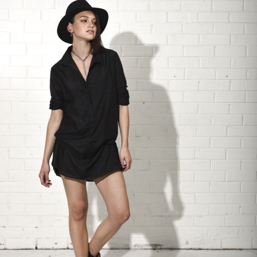 LAST CALL ⭐️ One Teaspoon Island Silk Shirt Dress